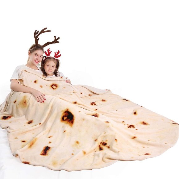 Other - NWT Burritos Tortilla Throw Blanket Double Sided